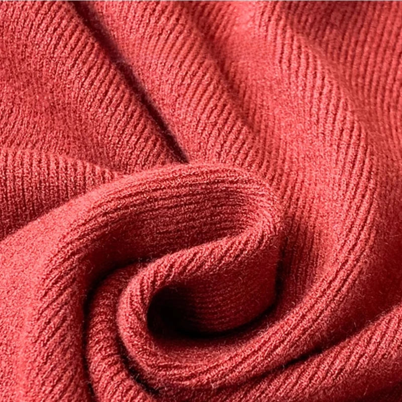 2025 Women's New Slim Long Sleeve Base Pullover Knitted Solid Color Turtleneck Sweater Versatile Autumn Winter Warm Tops