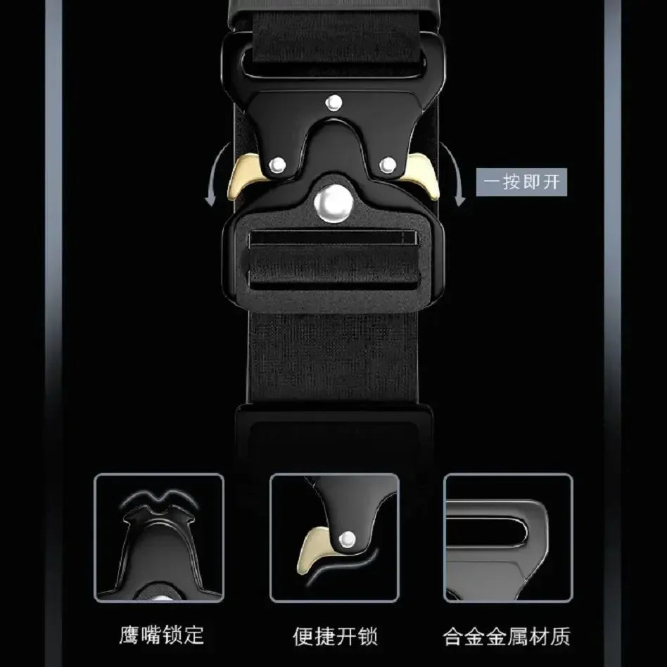 Durable Tactical Dog Collar Leash Tactical Police Dog Collar Military Adjustable Dog Collar For Small Medium Large Dogs