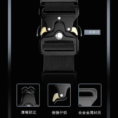 Durable Tactical Dog Collar Leash Tactical Police Dog Collar Military Adjustable Dog Collar For Small Medium Large Dogs