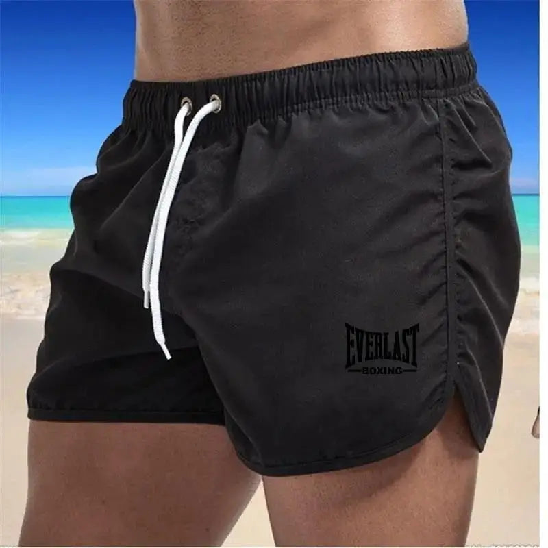EVERLAST Men's Sports Shorts Summer Quick Dry Running Shorts Swimming Vacation Breathable Mesh Fitness Shorts