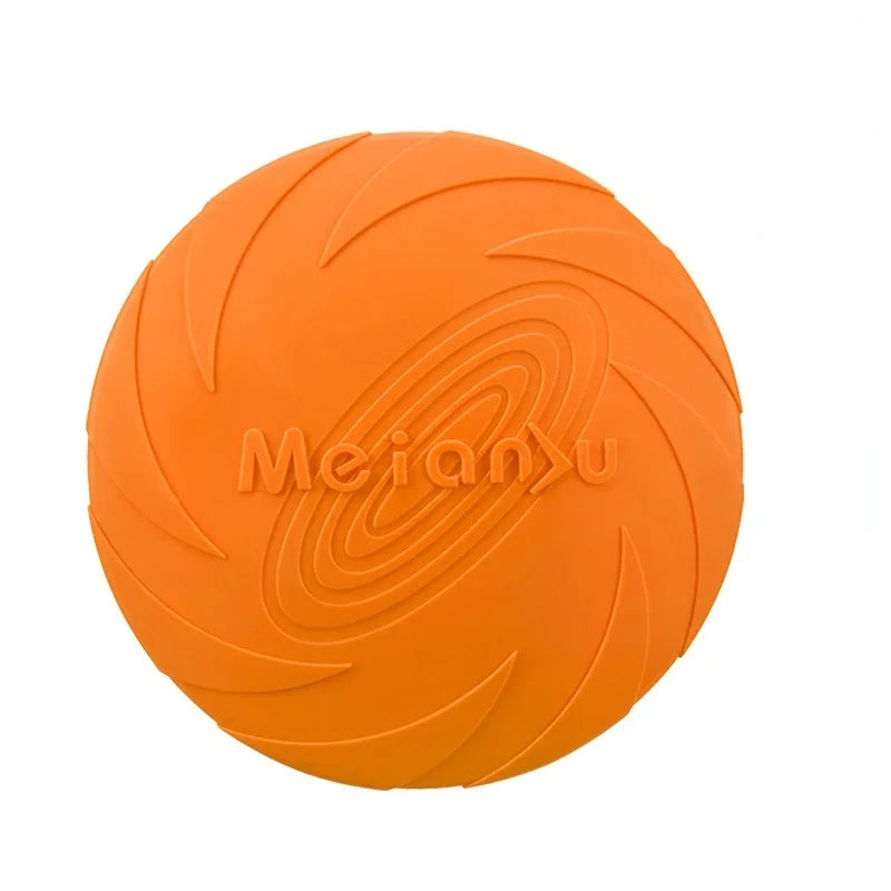 15/18/22cm Fashion Dog Toy Flying Discs Pet Dogs Silicone Game Trainning Interactive Puppy Toys Puppy Pet Supplies