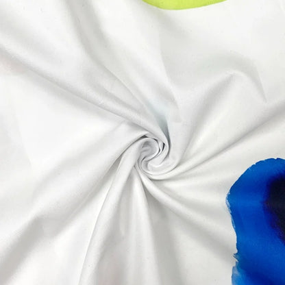 Women's Casual Elegant Dress Summer 2025 Spring Half Sleeves Loose Asymmetric Printed Split-Joint Tied Waist Lapel Maxi Dresses