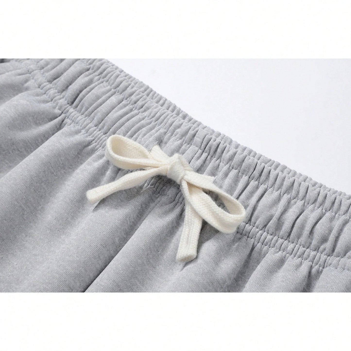 Men's Regular Fit Solid Color Drawstring Waist Sports Pants Autumn and Winter Casual Pocket Design Pants Men's Daily Trousers