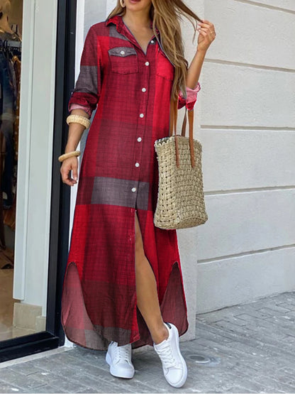 ZANZEA Party Vintage Leopard Robe Women 2025 Autumn Casual Long Sleeve Maxi Long Vestidos Dress Fashion Oversized Shirt Sundress