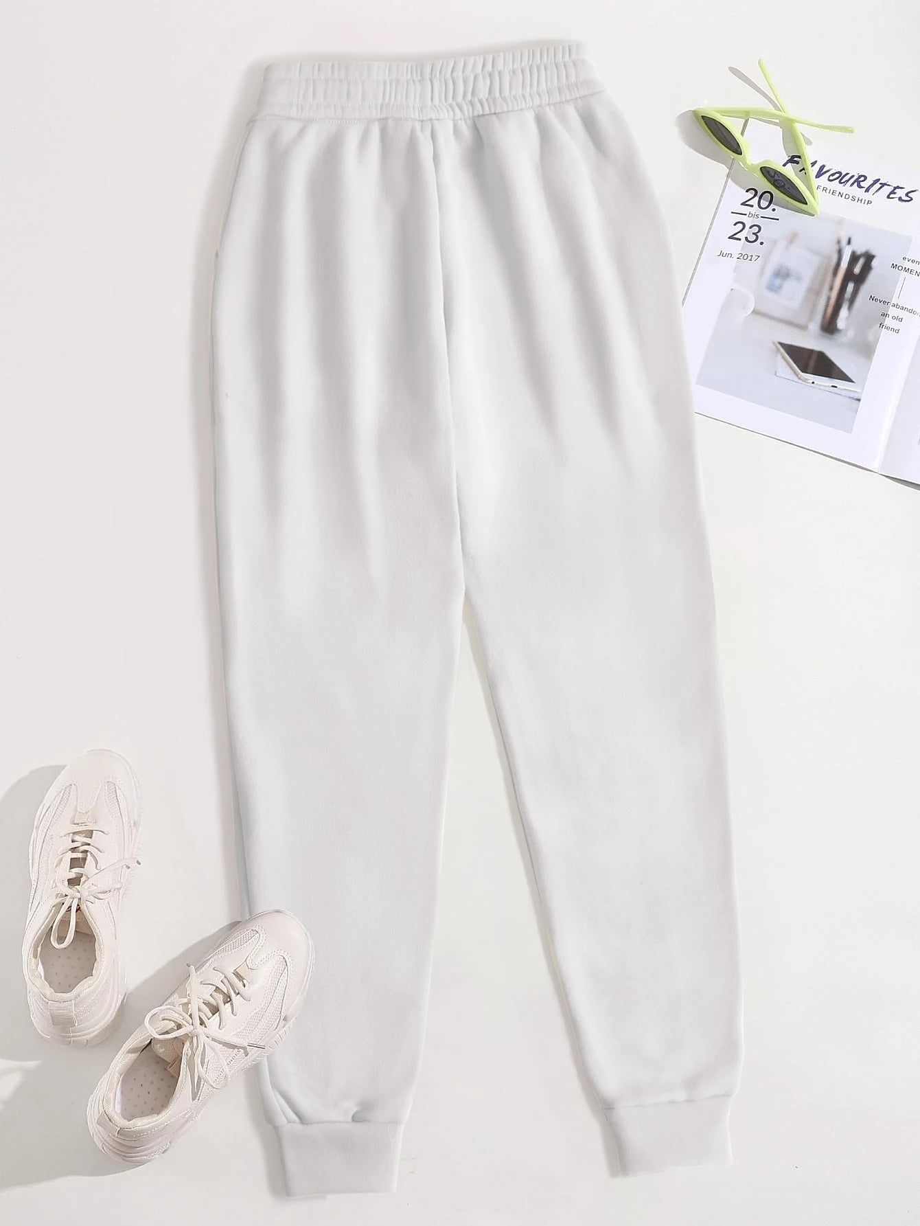 Simplicity Heartbeat Diagram Printing Man Casual Basics Sportpants Warm Soft Britches Street Pocket Long Pant Comfy Fleece Pants