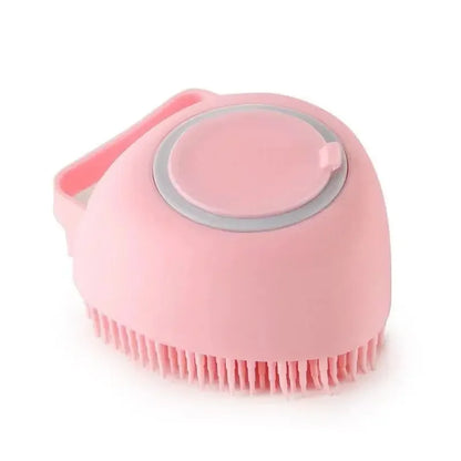 Pet cat and dog silicone bath brush massage care soft bath brush can fill liquid bath ball brush pet accessories dog cat tool