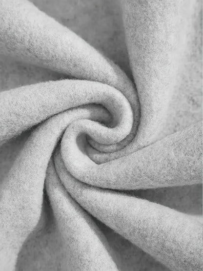 Men's Autumn Winter Stylish Solid Color Stretch Waist Wide-leg Pants Comfortable and Casual Versatile Streetwear Oversized