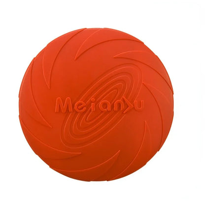 15/18/22cm Fashion Dog Toy Flying Discs Pet Dogs Silicone Game Trainning Interactive Puppy Toys Puppy Pet Supplies