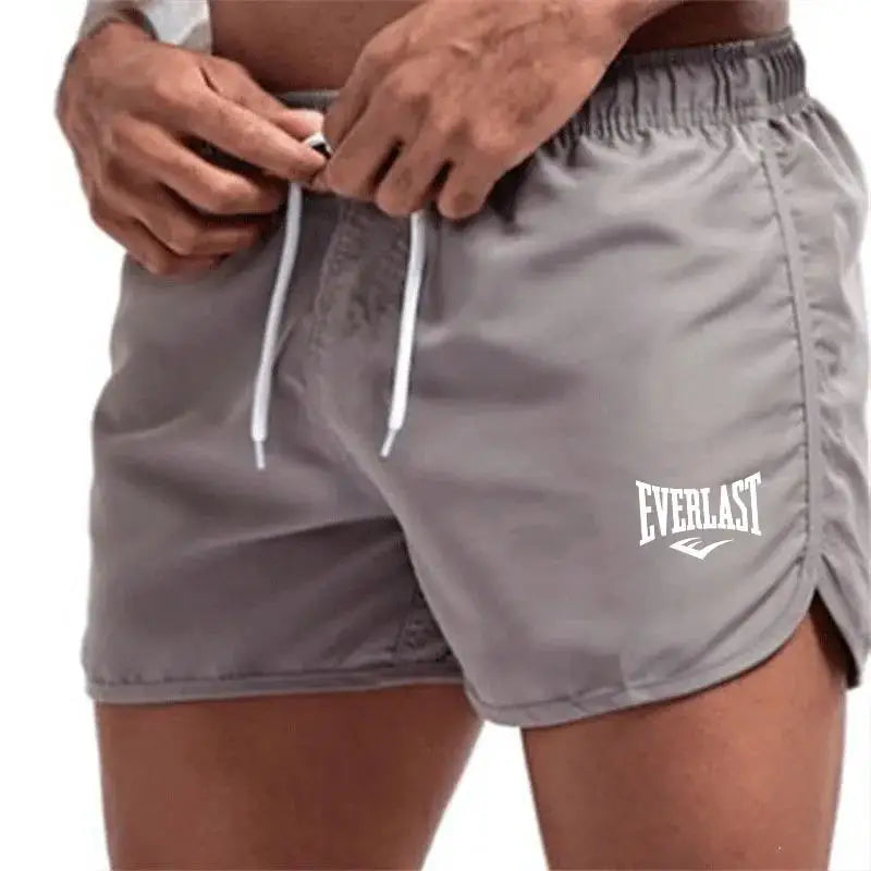 EVERLAST Men's Sports Shorts Summer Quick Dry Running Shorts Swimming Vacation Breathable Mesh Fitness Shorts